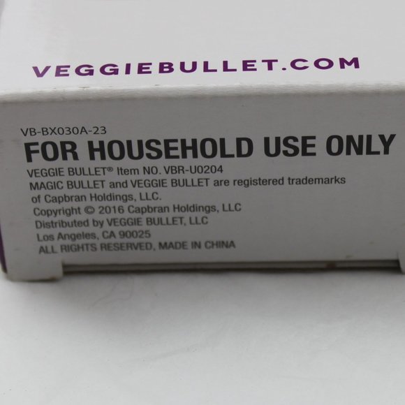 Veggie Bullet Ribbon Blade with Case - Picture 9 of 9